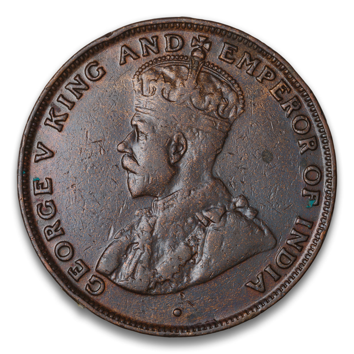 Hong Kong Base 1 Cent 1924