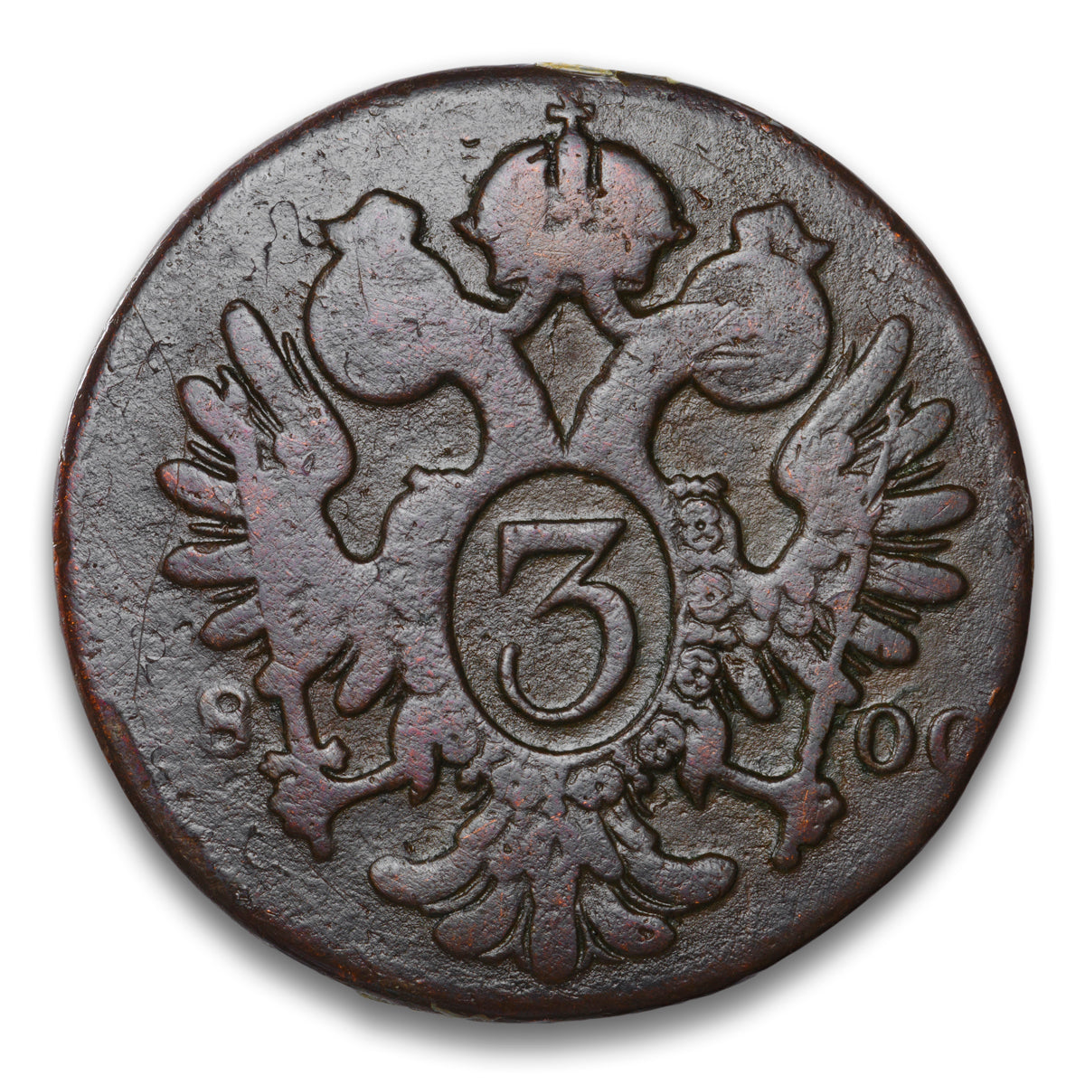 Austria Base 3 Kreuzer 1800 S