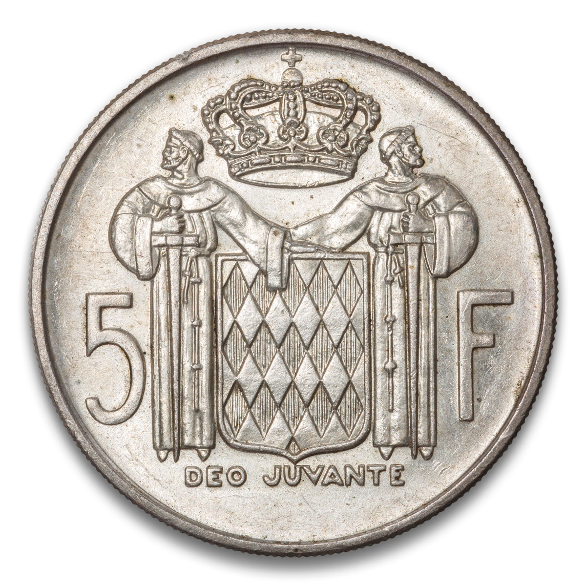 Monaco Silver 5 Francs 1966