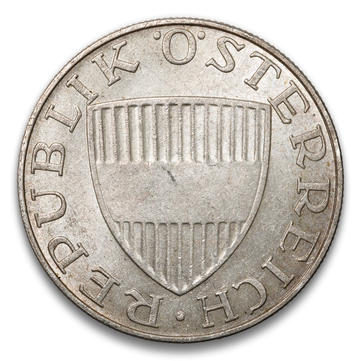 Austria Silver 10 Schilling 1966