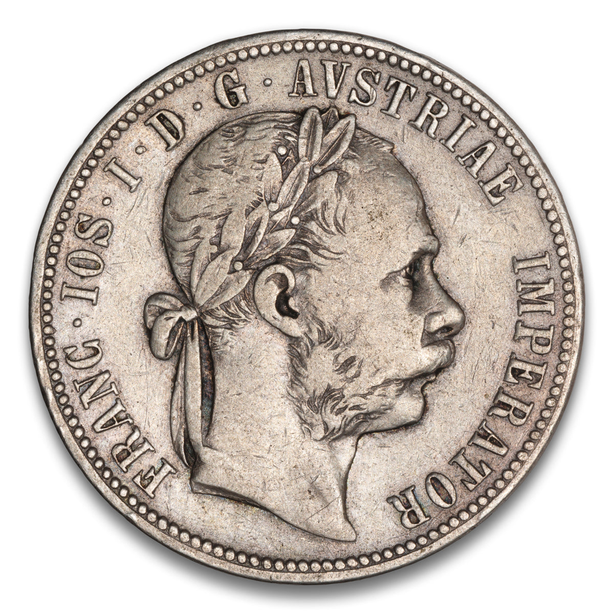 Austria Silver 1 Florin 1885