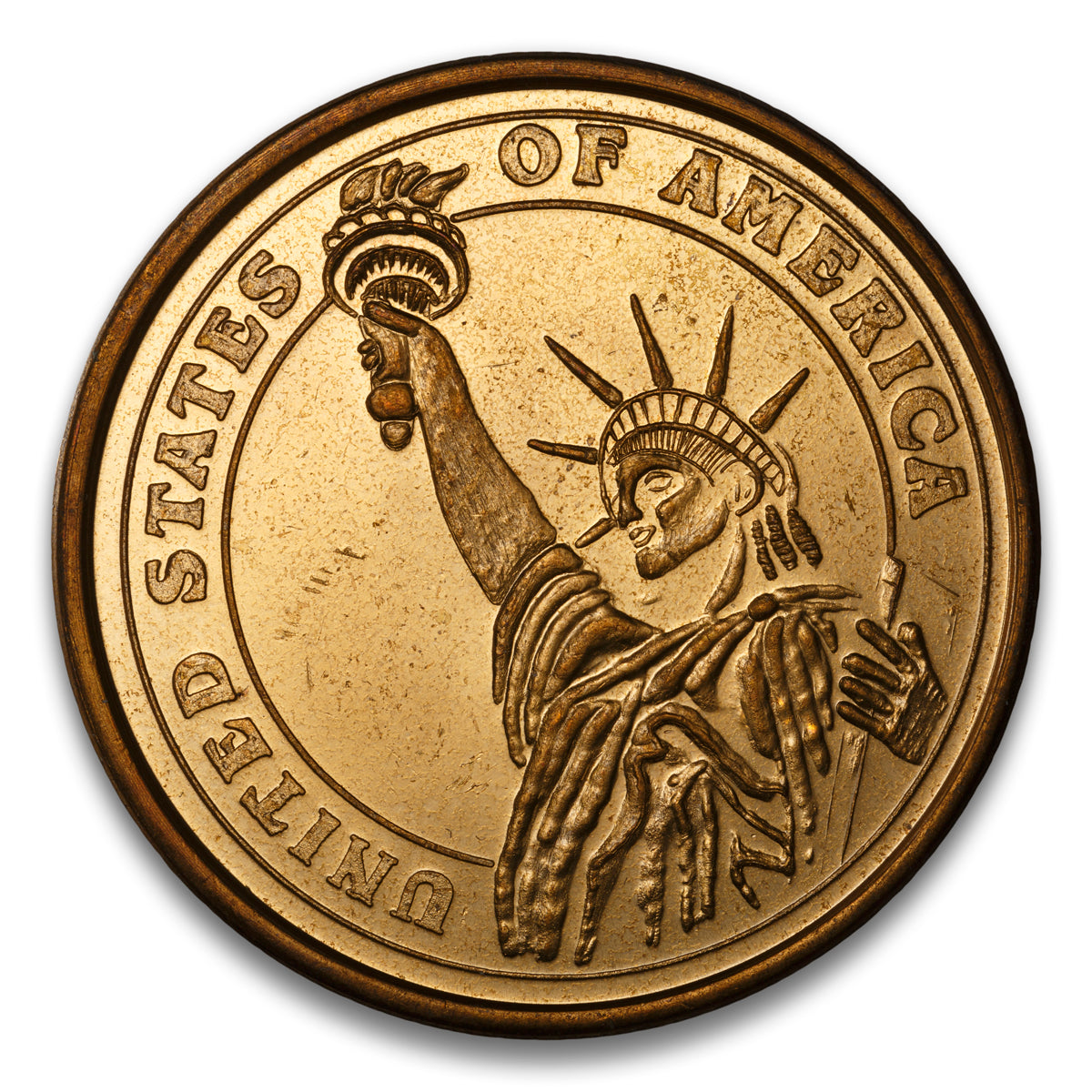A Nation of Immigrants United States of America Base medal