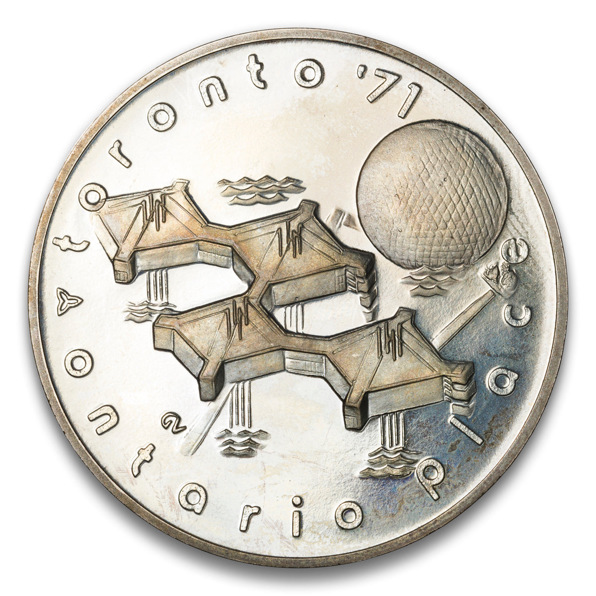 Canadian National Exhibition Toronto, ON (NS) Base medal 1971