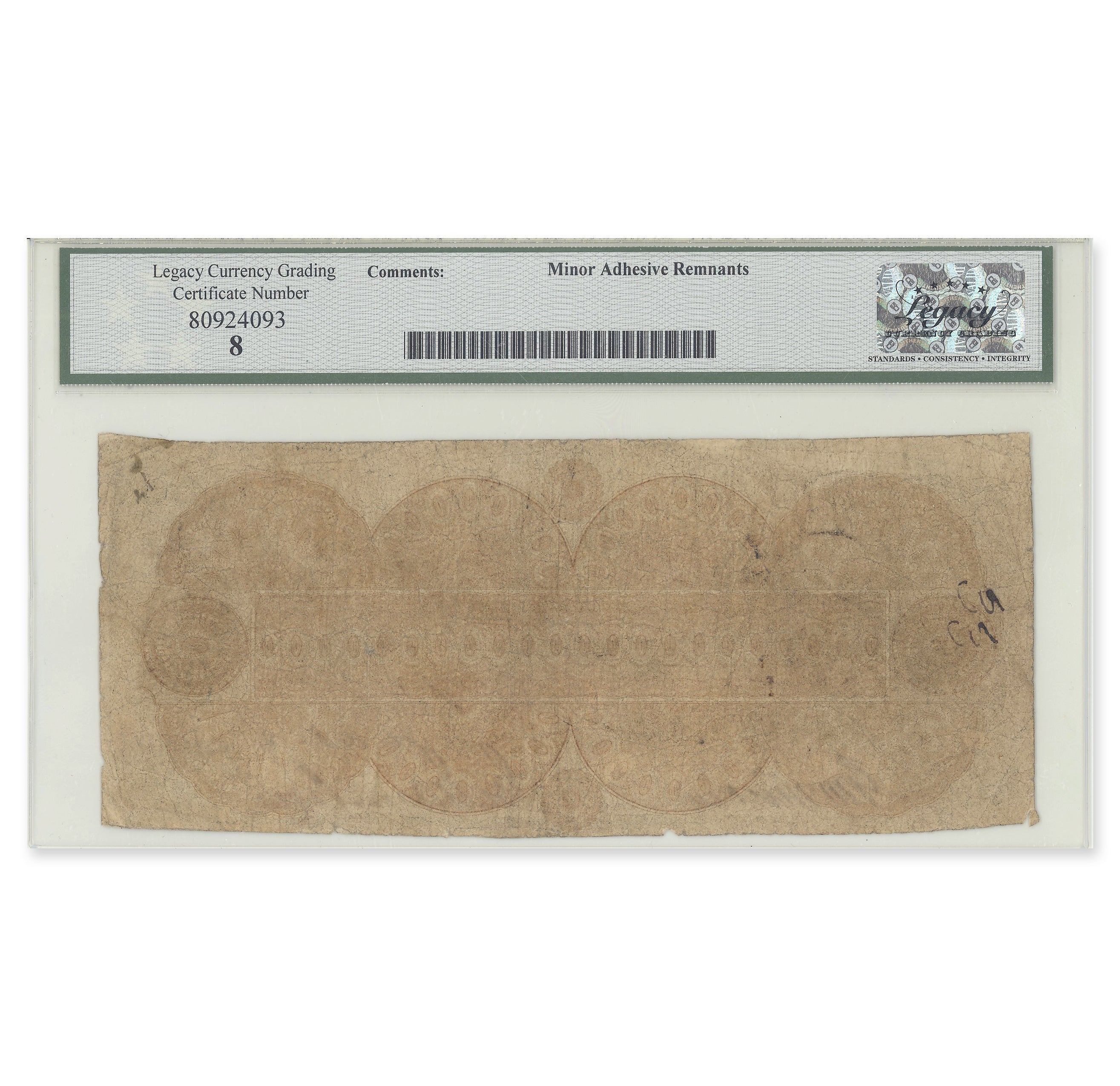 $1 1840 535-10-06-02 Niagara Suspension Bridge Bank McMicken-Hamilton Legacy VG-8