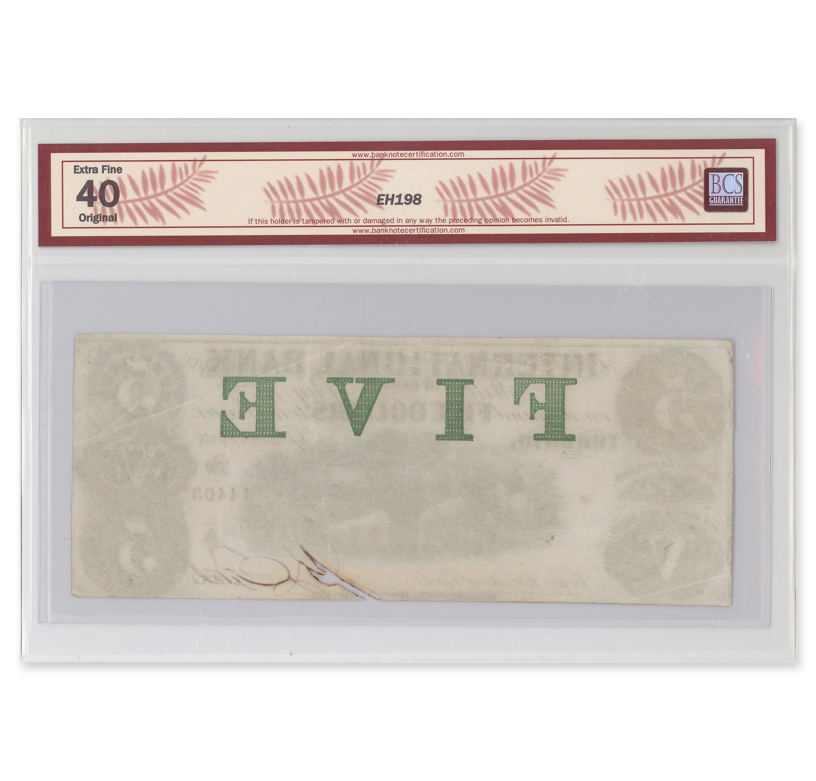 $5 1858 380-10-06-16 International Bank of Canada BCS EF-40