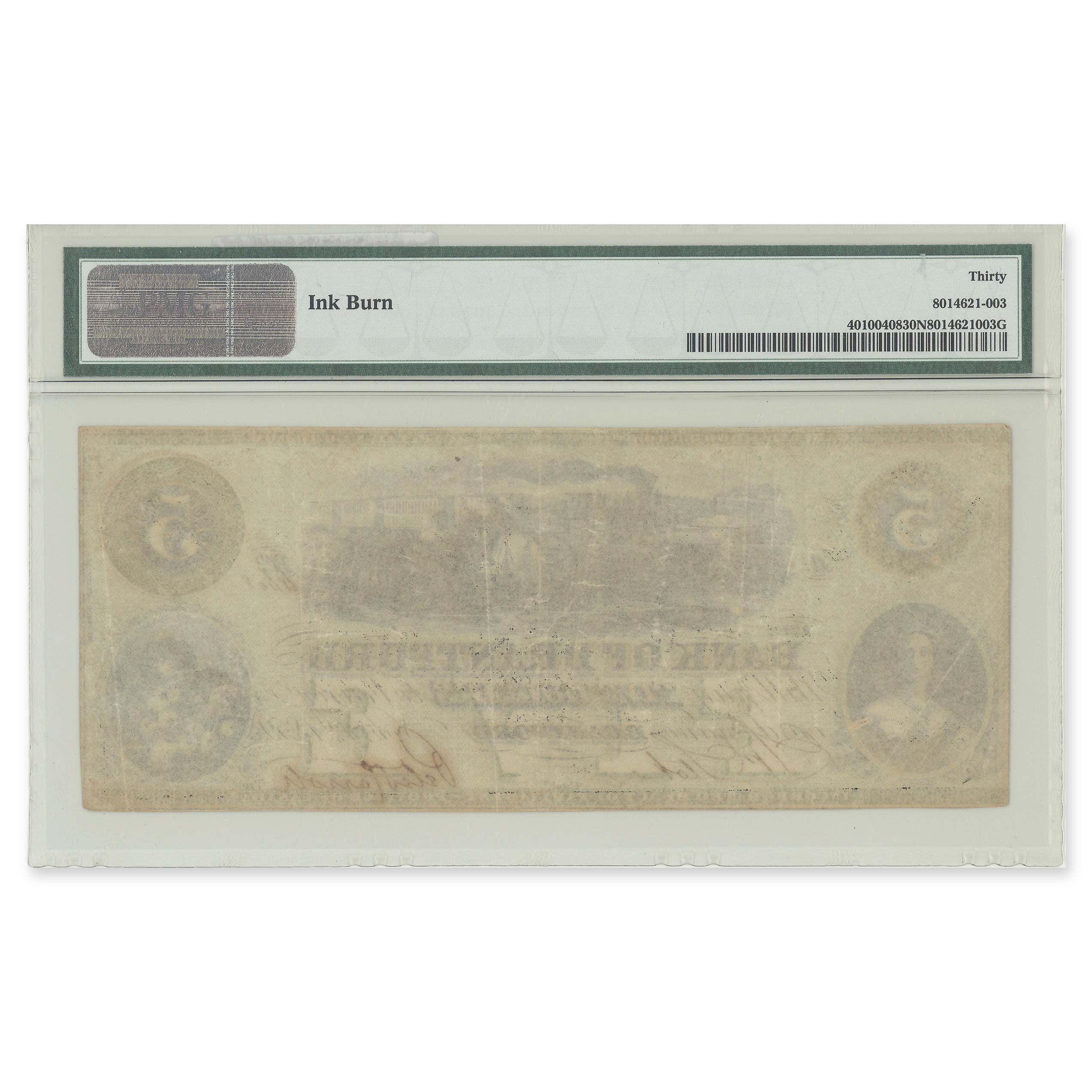 $5 1859 40-10-04-08 Bank of Brantford Stokes-Carroll PMG VF-30