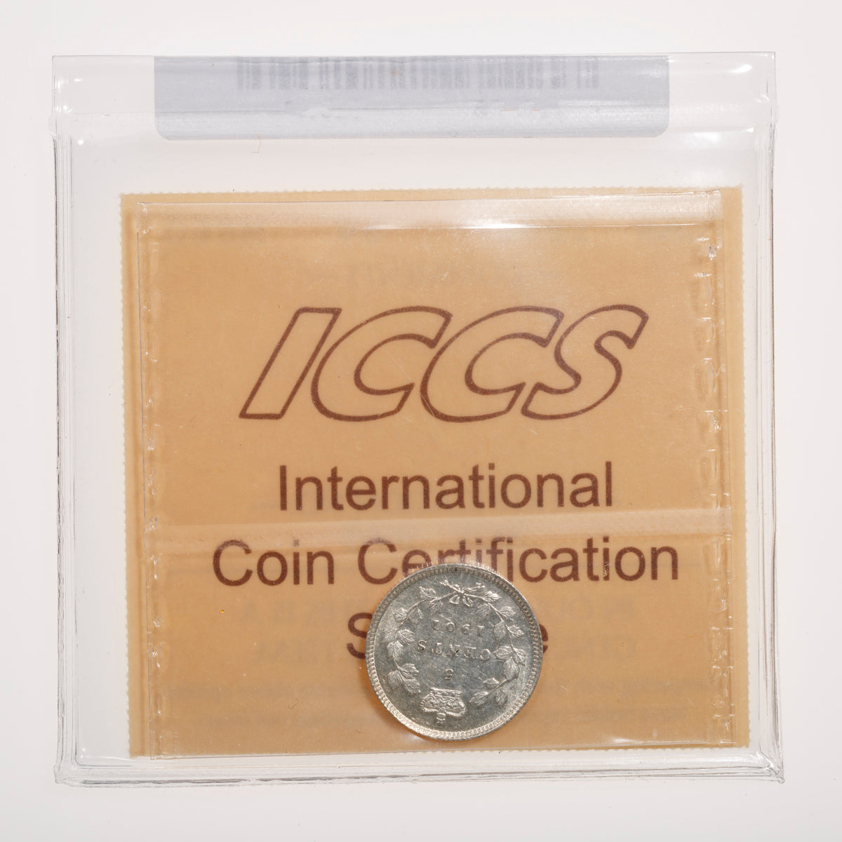 5 Cent 1901 ICCS MS-60