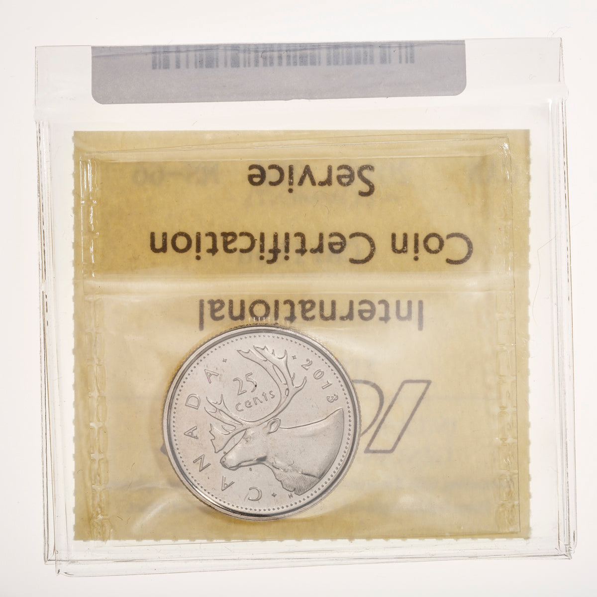 25 Cent 2013 ICCS MS-66