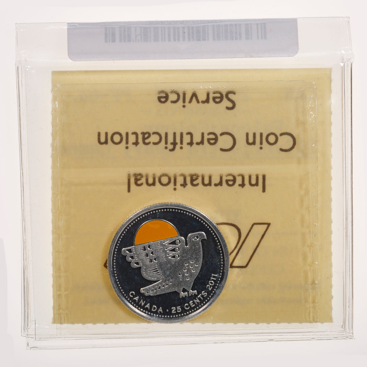 25 Cent 2011 Ultra Heavy Cameo ICCS PF-64