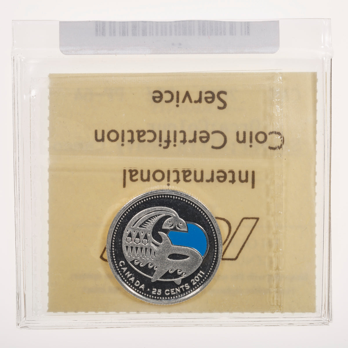 25 Cent 2011 Ultra Heavy Cameo ICCS PF-64
