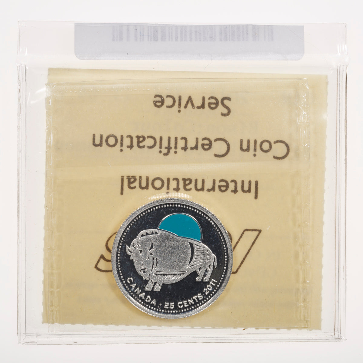 25 Cent 2011 Ultra Heavy Cameo ICCS PF-64