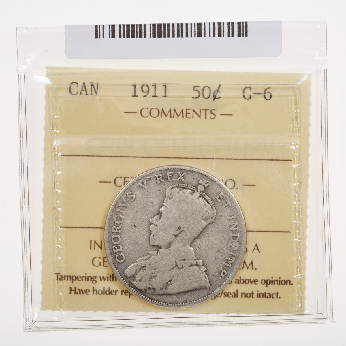 50 Cent 1911 ICCS G-6