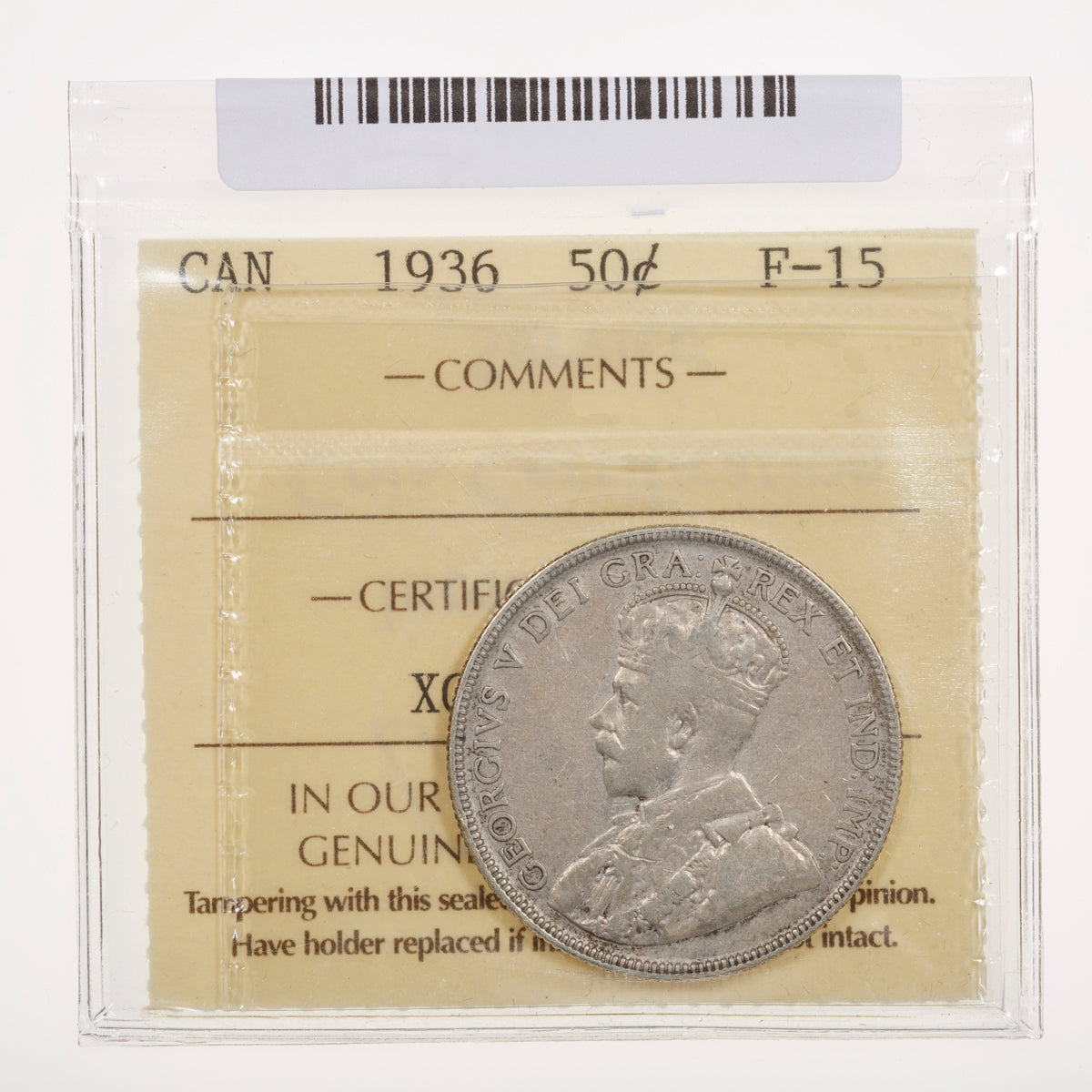 50 Cent 1936 ICCS F-15