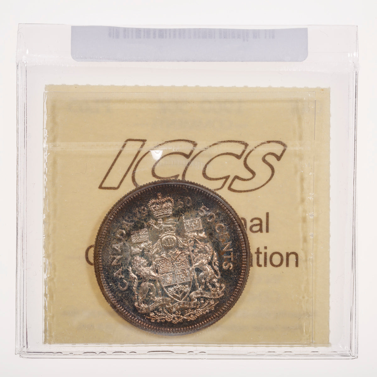 50 Cent 1960 Cameo ICCS PL-65