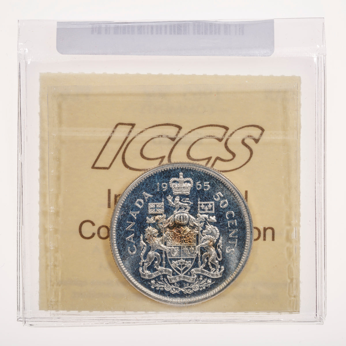 50 Cent 1965 Cameo ICCS PL-65