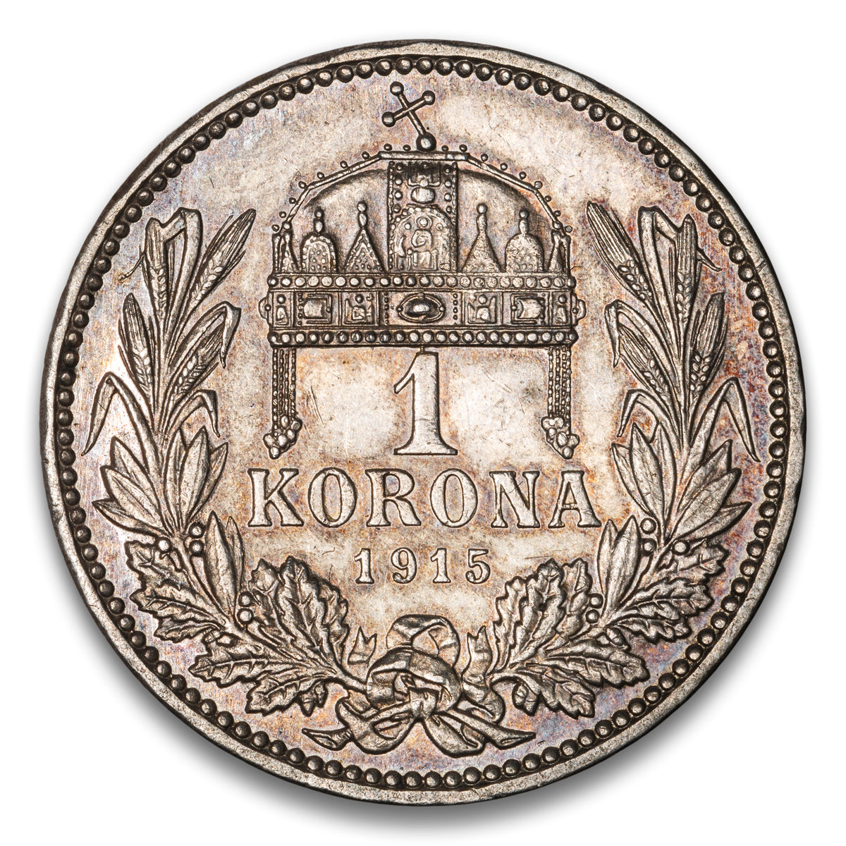 Hungary Silver 1 Korona 1915