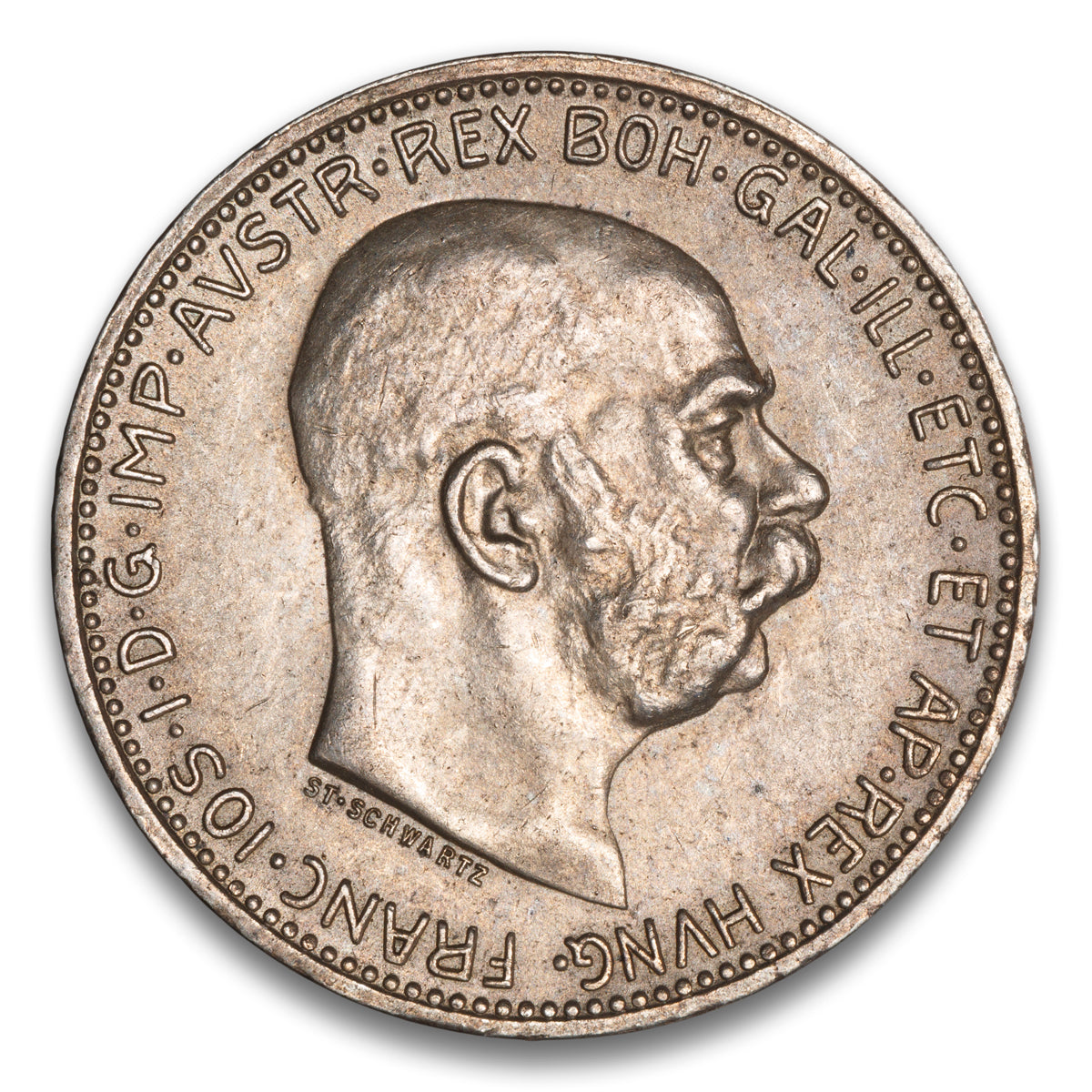 Austria Silver 1 Corona 1915