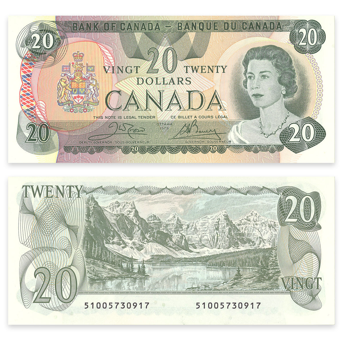 $20 1979 BC-54bA Replacement Crow-Bouey CUNC-64