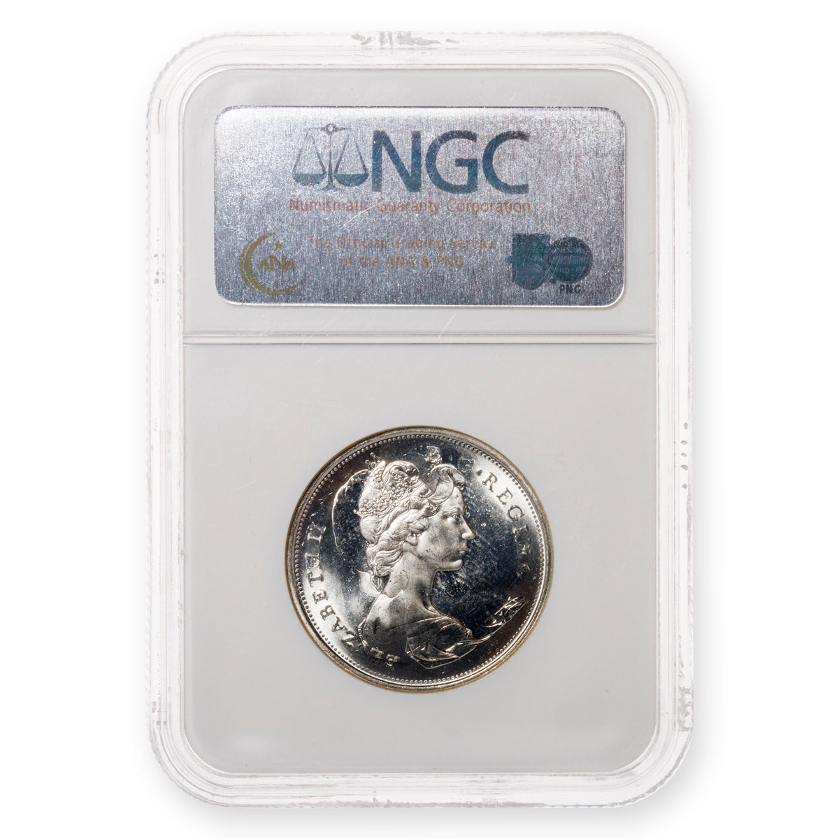 50 Cent 1967 Double Struck NGC BU