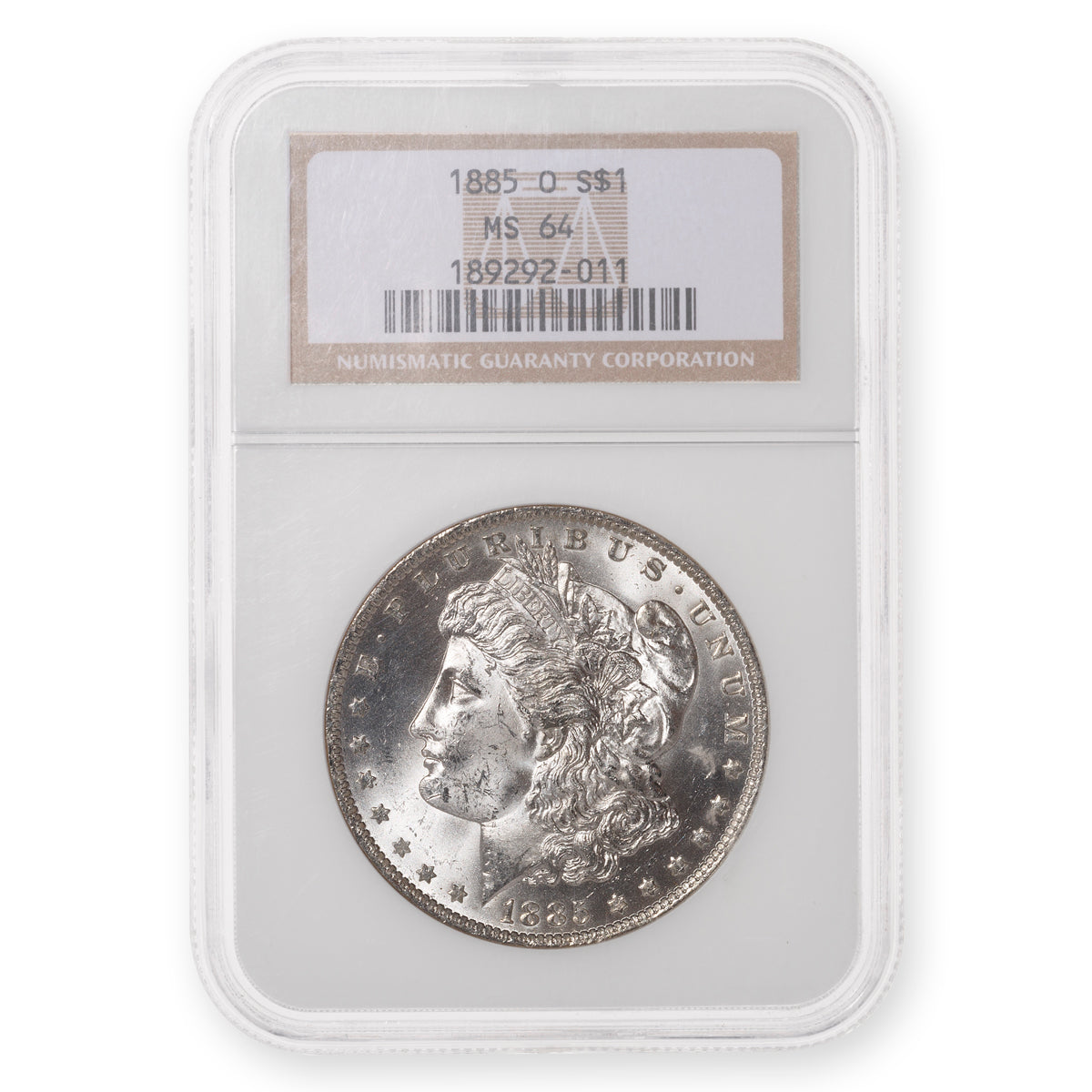 US $1 1885O Morgan NGC MS-64