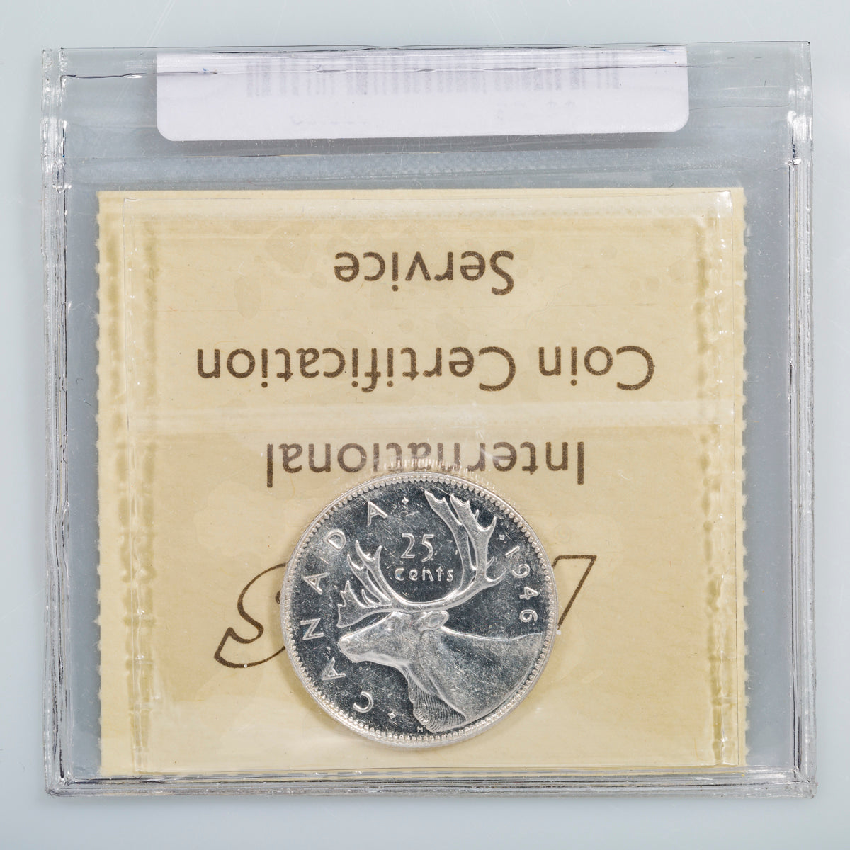 25 Cent 1946 ICCS AU-50