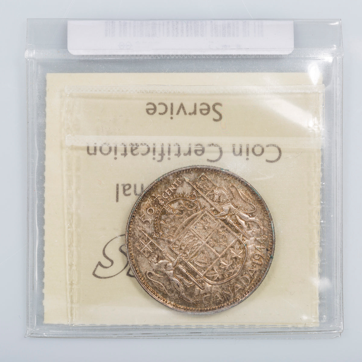 50 Cent 1944 Near 4 ICCS MS-64