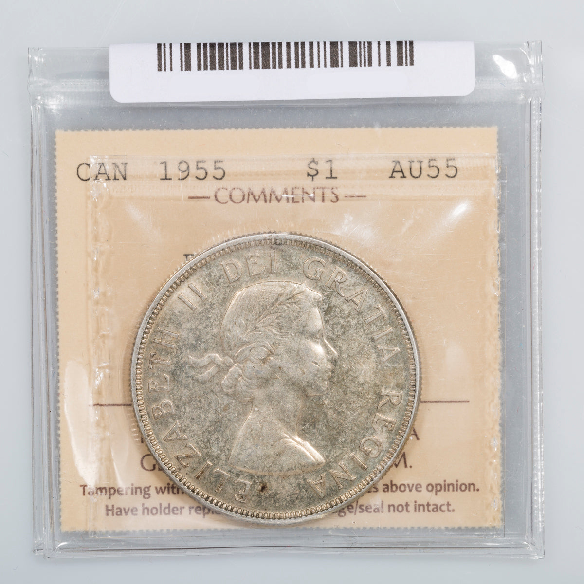 $1 1955 Fu Manchu ICCS AU-55