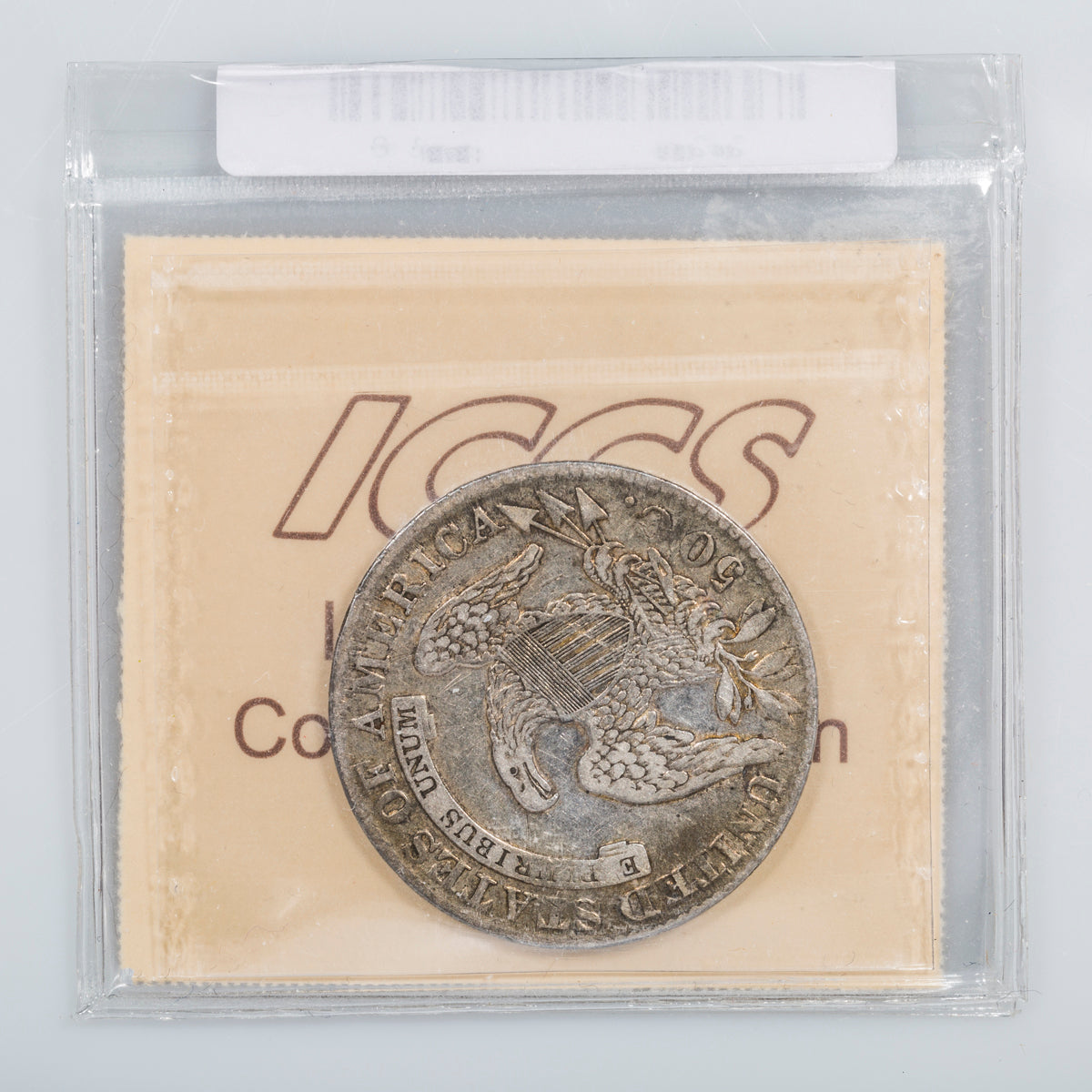US 50 Cent 1831 Capped Bust Lettered Edge ICCS VF-30