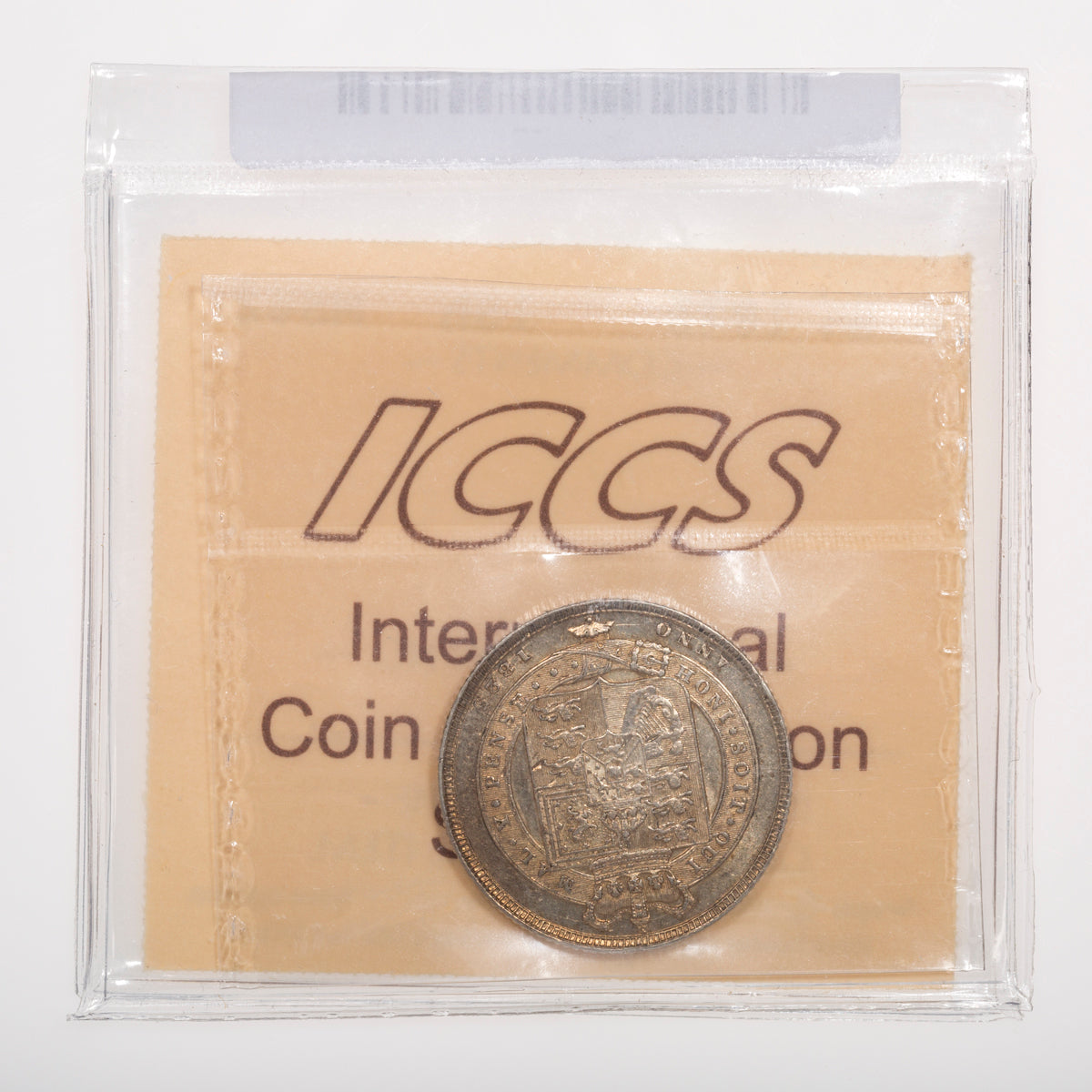 Laureate Head Great Britain 1825 George IV Silver Shilling