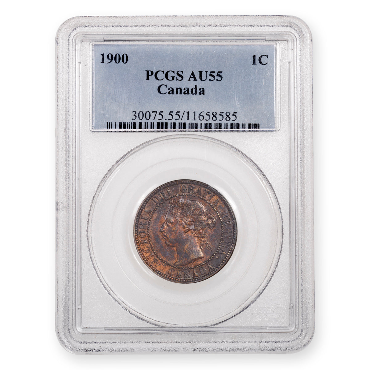 1 Cent 1900 PCGS AU-55