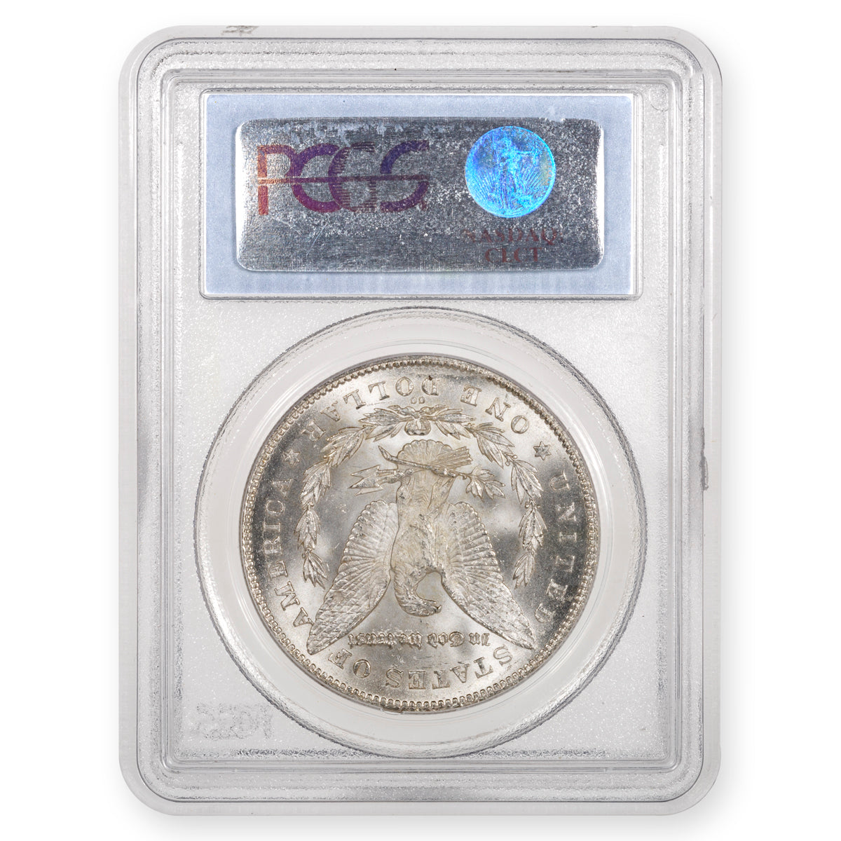 $1 1880/79CC Reverse of 1878 PCGS MS-64