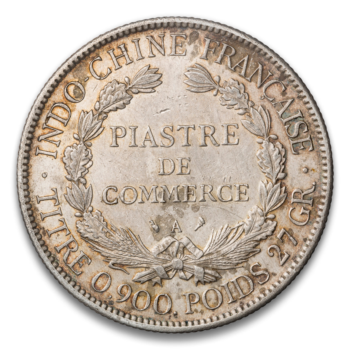 French Indo-China Silver 1 Piastre 1906 A