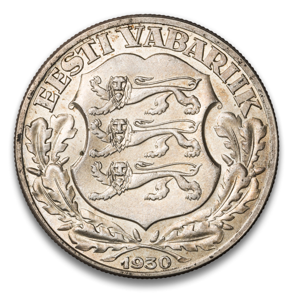 Estonia Silver 2 Krooni 1930
