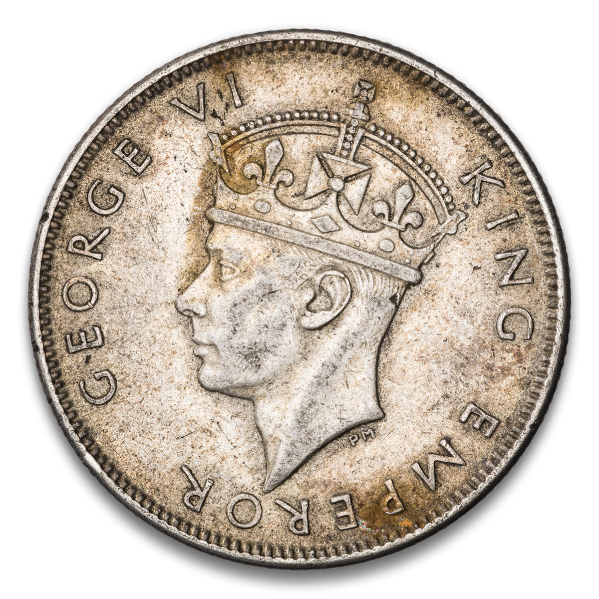 Fiji Silver 1 Florin 1943 S