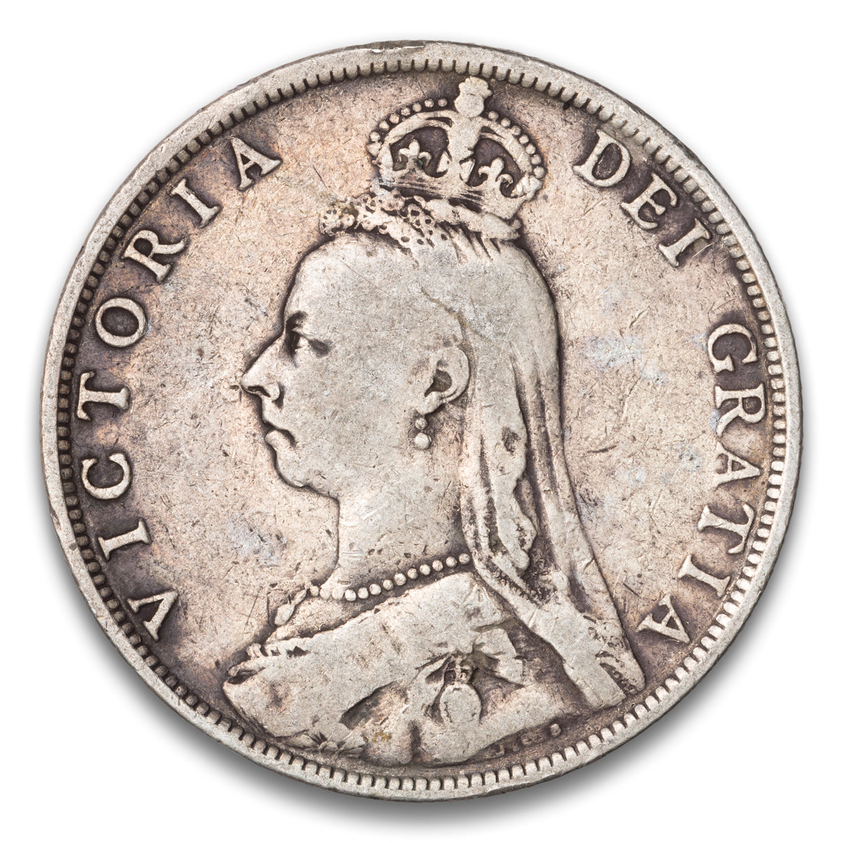 Great Britain Silver 1 Florin 1889