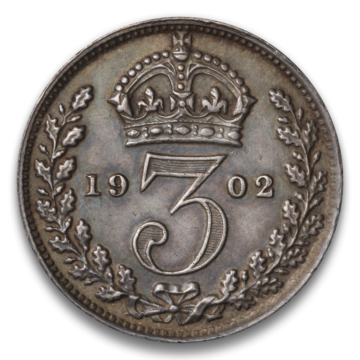 Great Britain Silver 3 Pence 1902