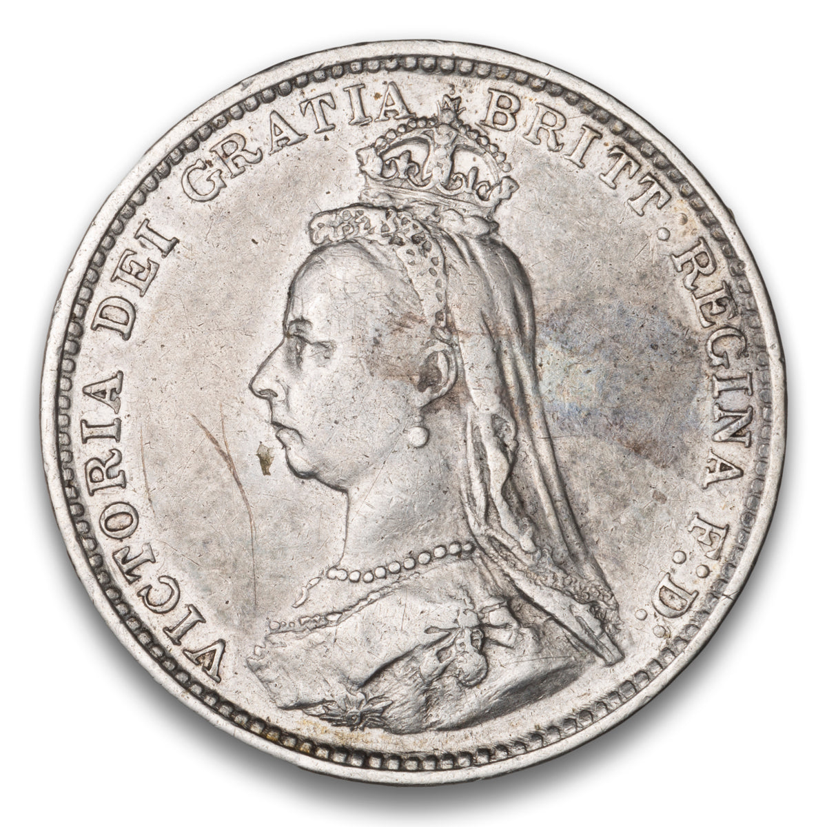 Great Britain Silver 3 Pence 1887