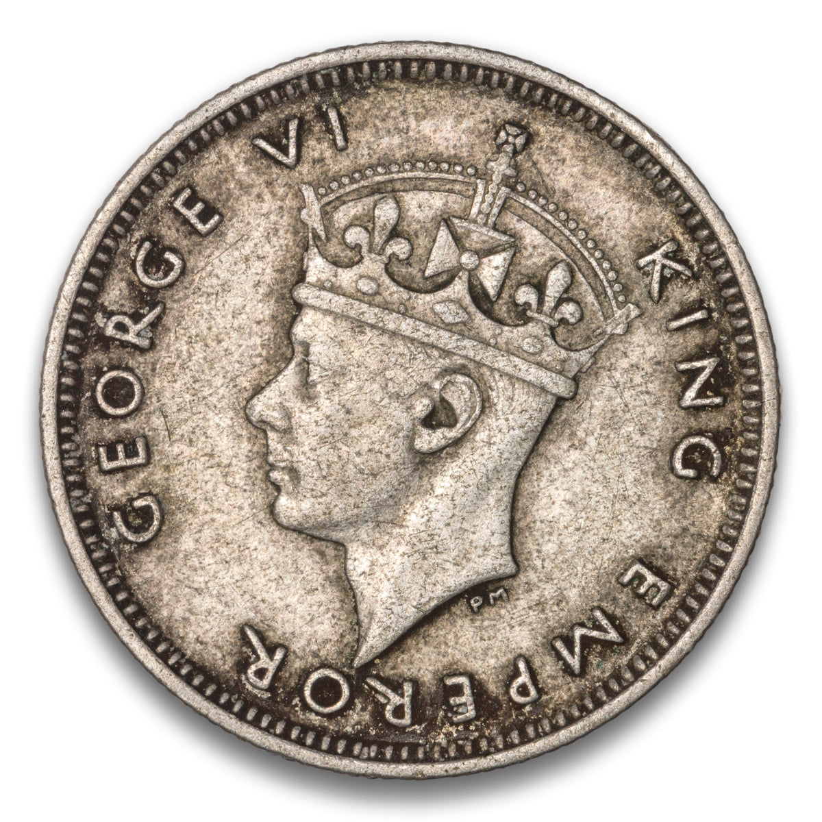 Seychelles Silver 25 Cents 1939