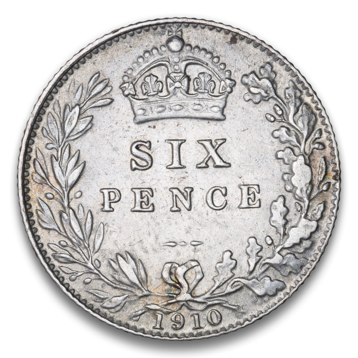 Great Britain Silver 6 Pence 1910