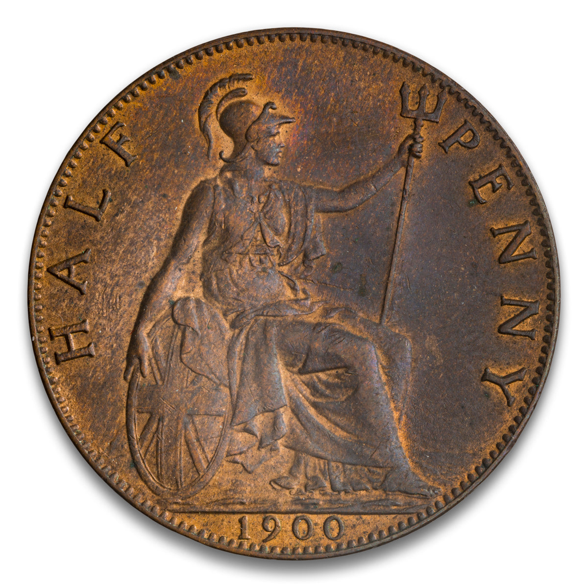 Great Britain Base 1/2 Penny 1900