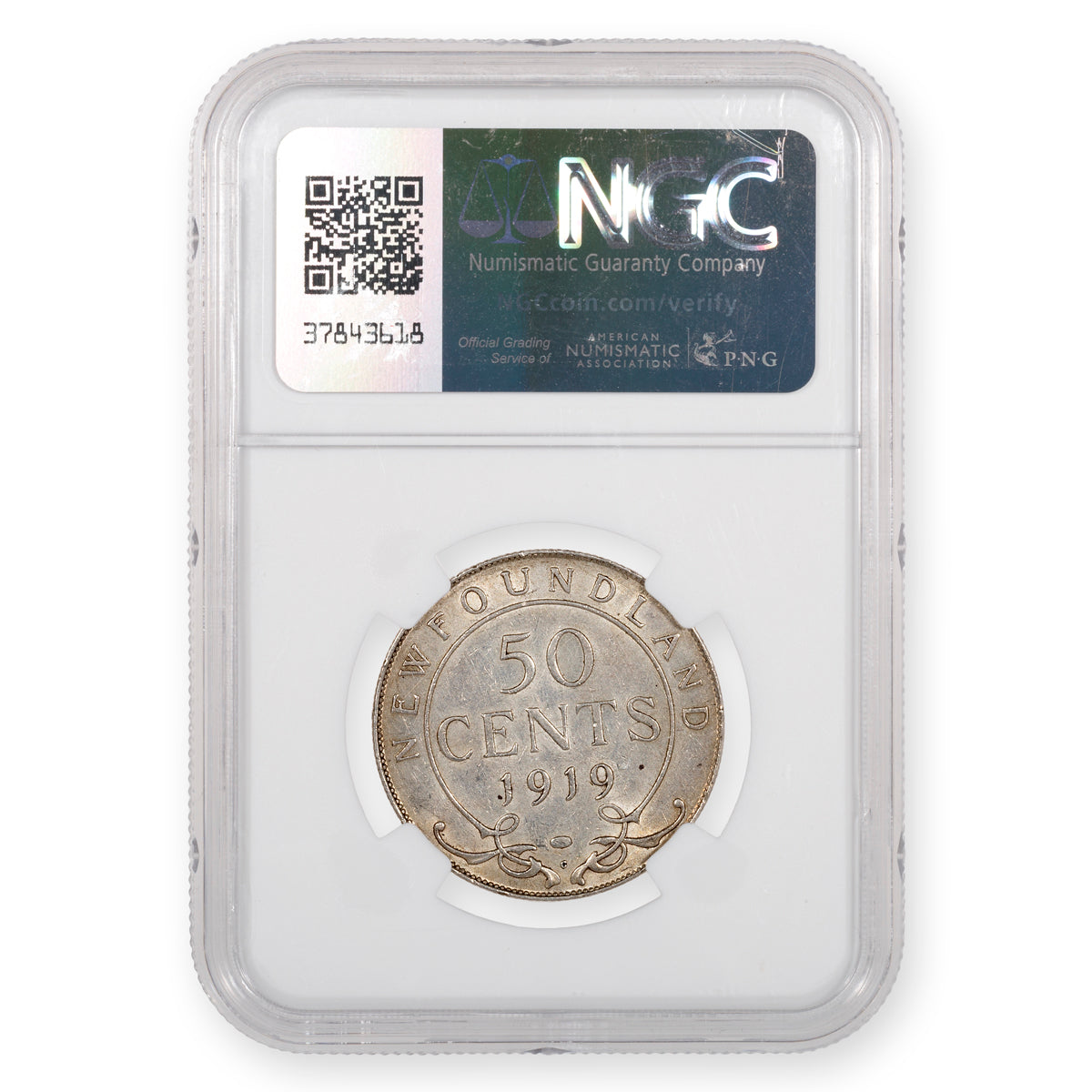 50 Cent 1919C NGC AU-55