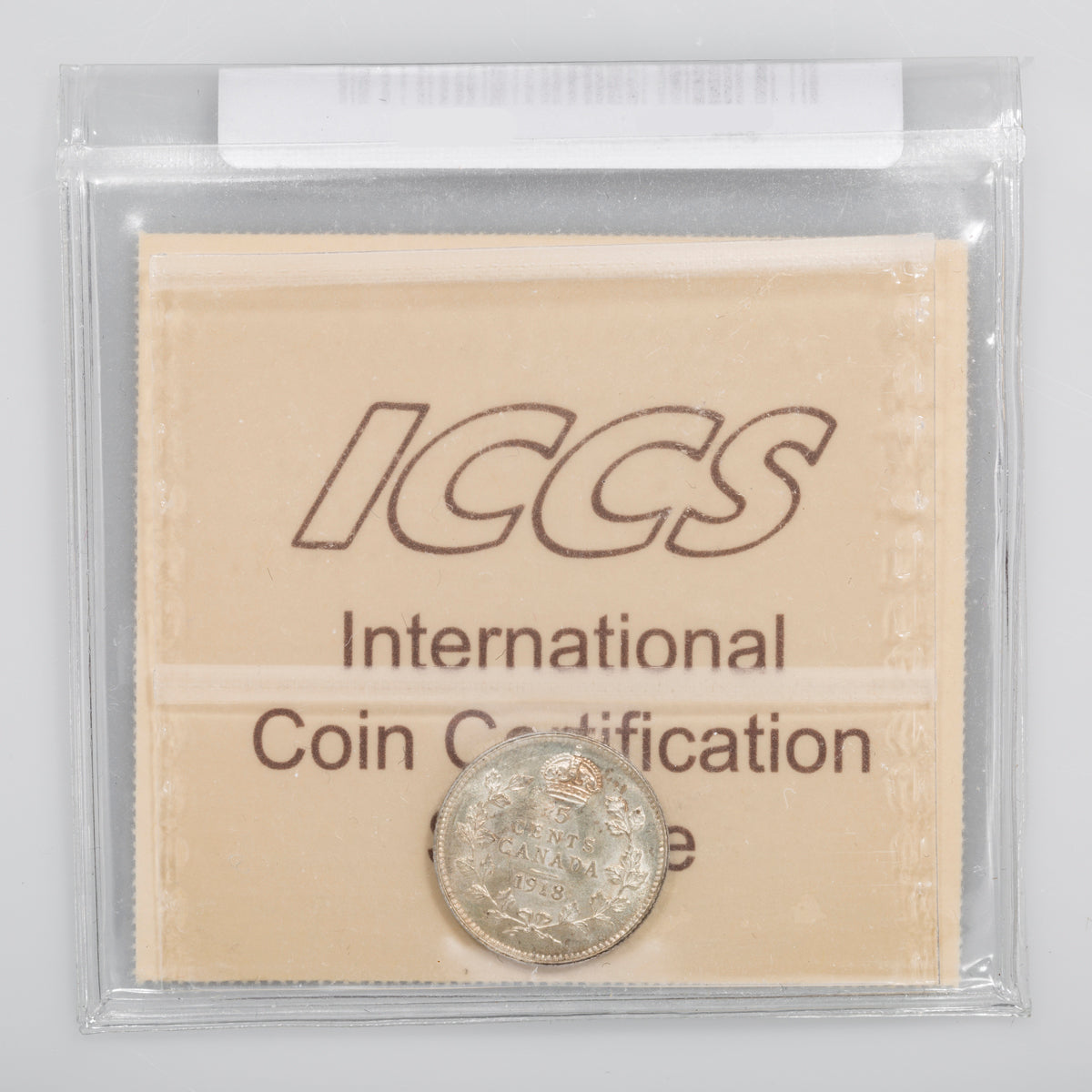 5 Cent 1918 ICCS AU-58