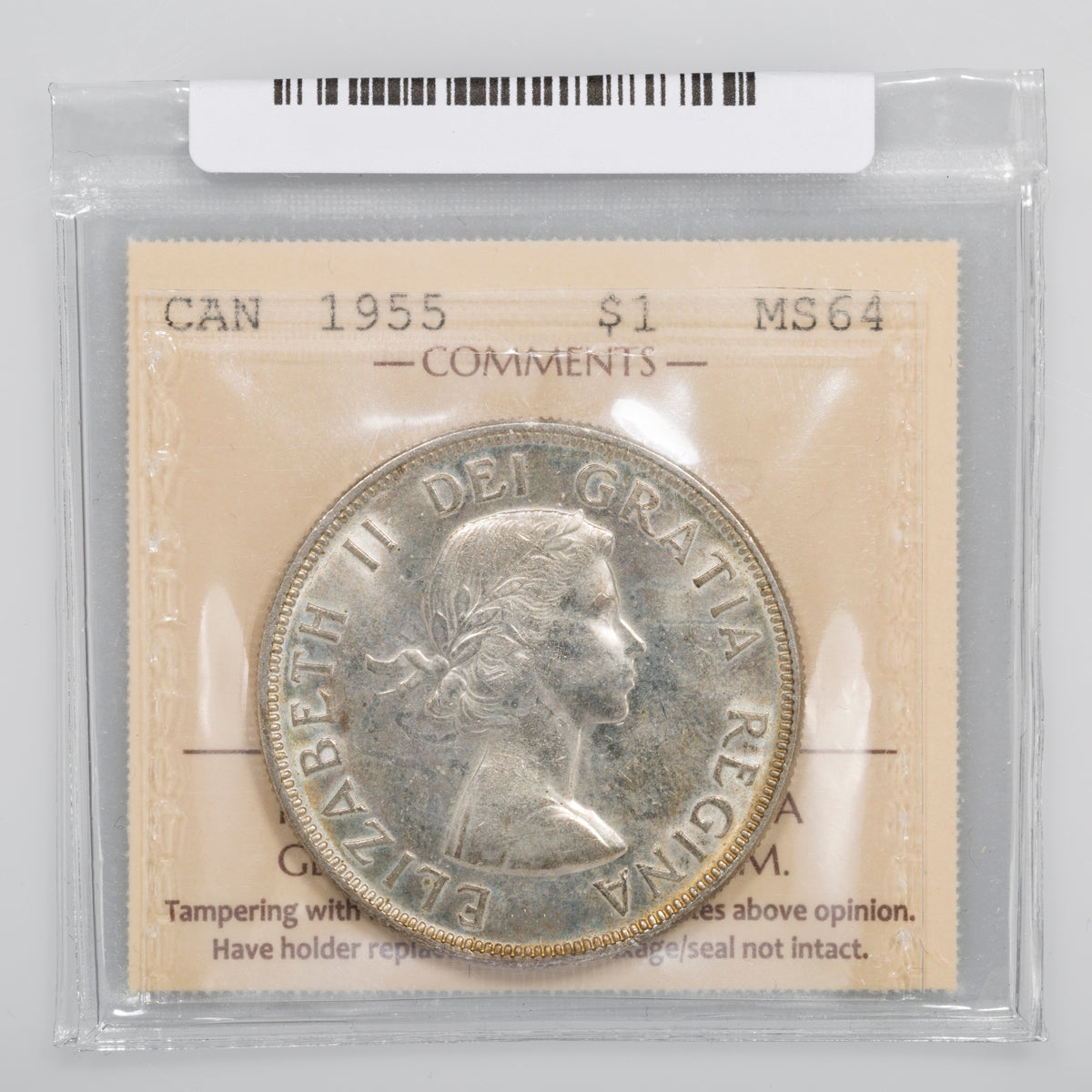 $1 1955 Fu Manchu ICCS MS-64