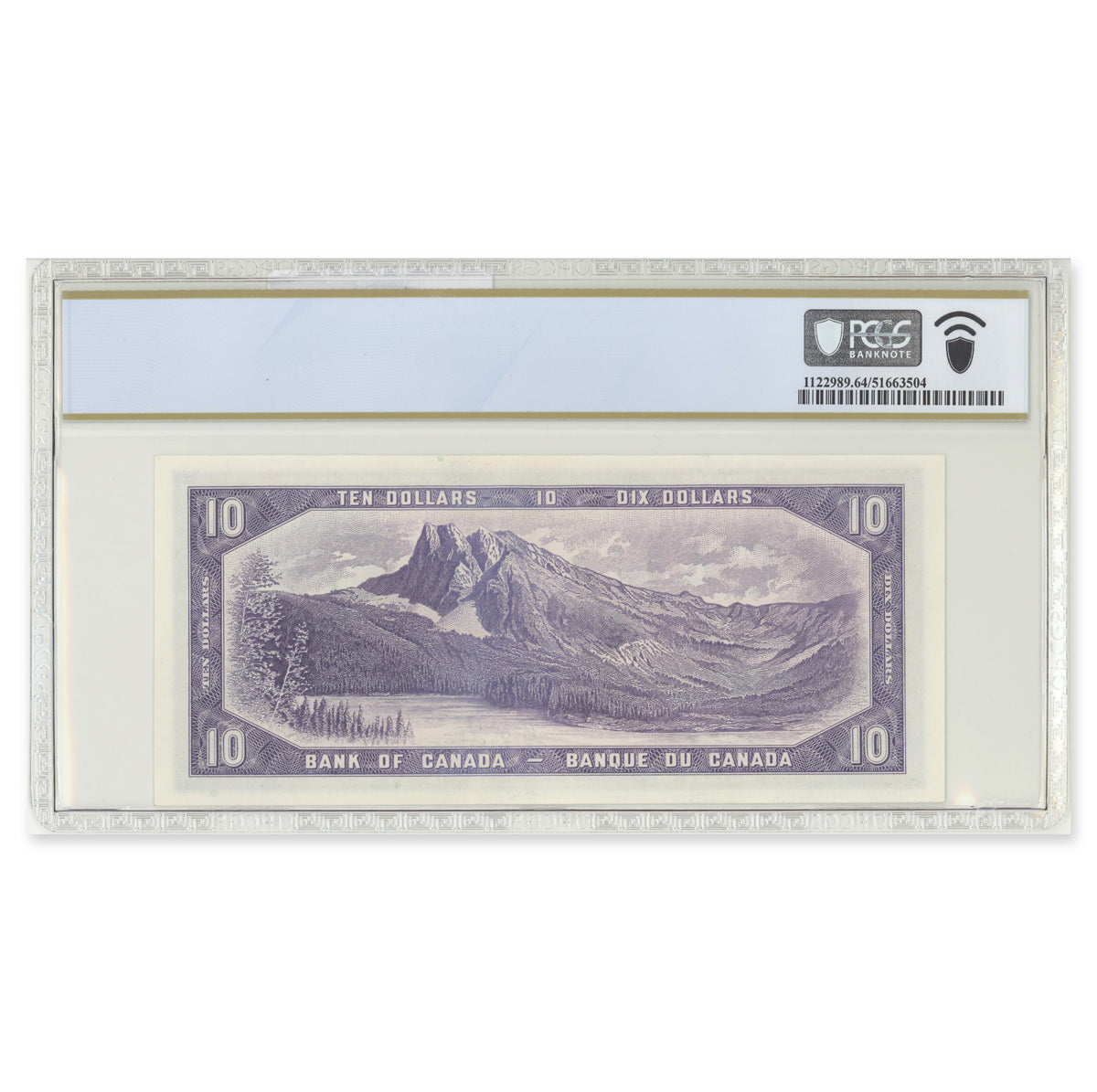 $10 1954 Devil's Face Series BC-32a Coyne-Towers Prefix B/D PCGS CUNC-64