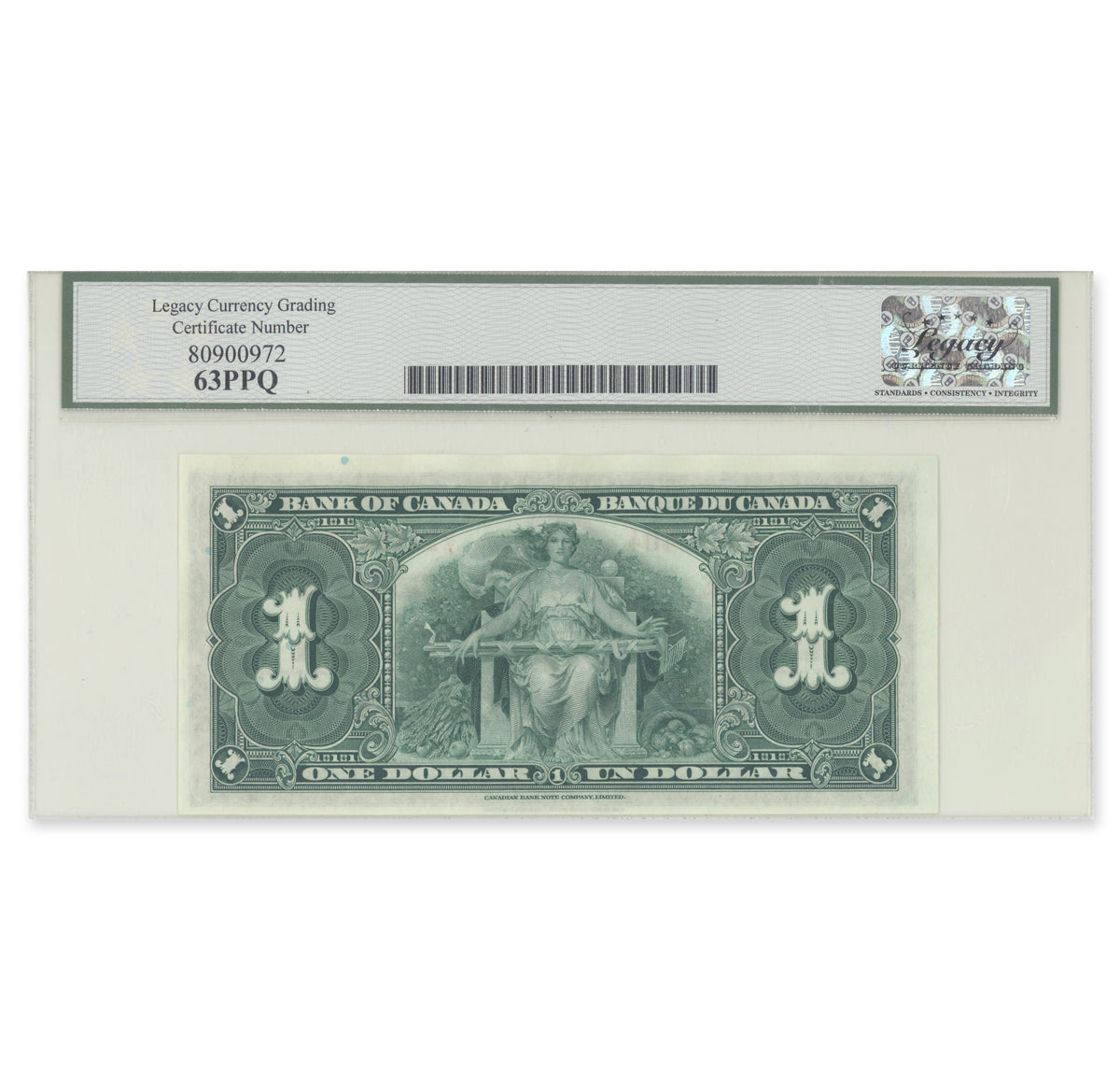 $1 1937 BC-21a Osborne-Towers Prefix B/A Legacy CUNC-63 PPQ