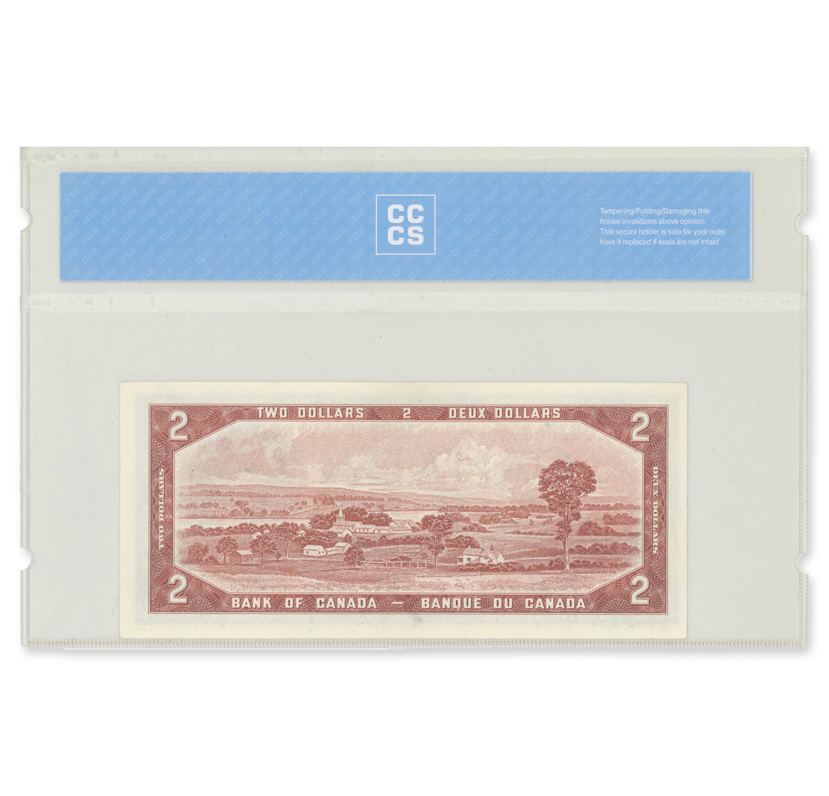 $2 1954 Modified Series BC-38b Beattie-Rasminsky Prefix G/U CCCS GUNC-65