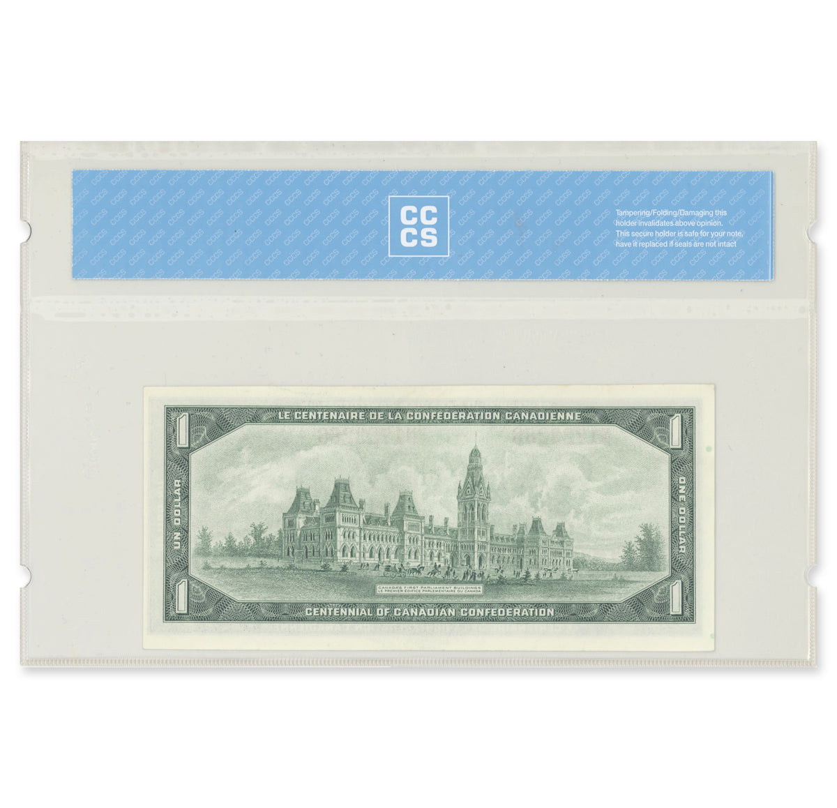 $1 1967 BC-45b-i Beattie-Rasminsky Prefix M/P CCCS GUNC-65