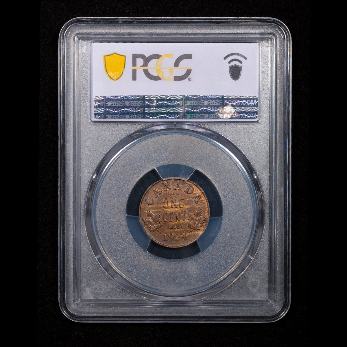 1 Cent 1924 PCGS MS-62 BN