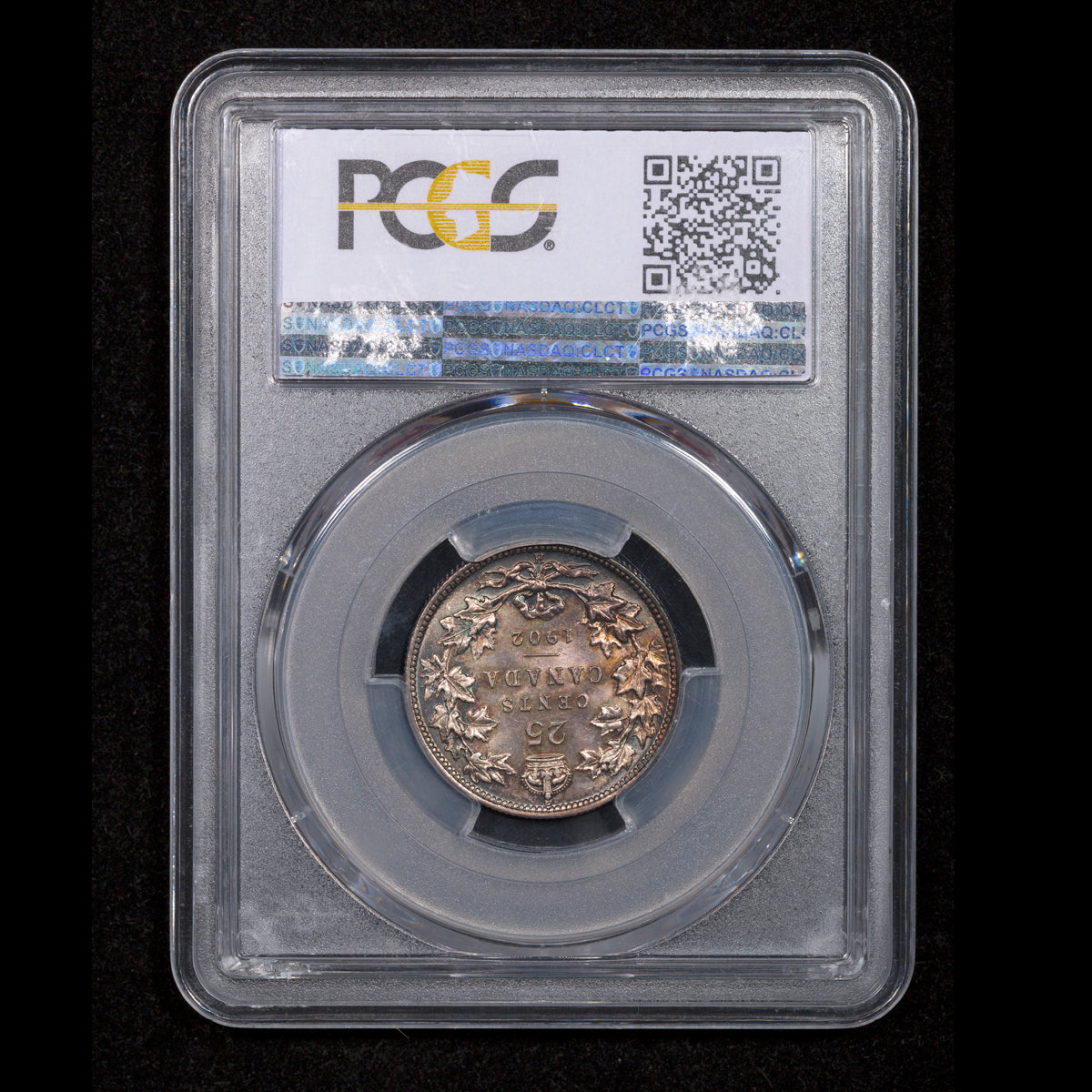 25 Cent 1902H PCGS MS-64