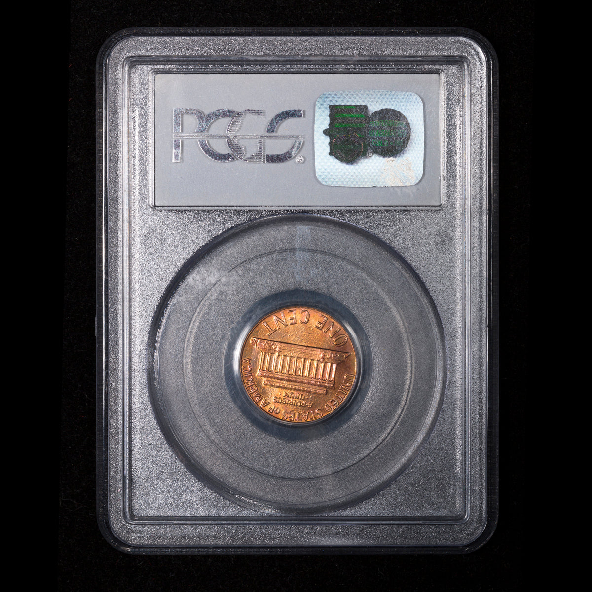 US 1 Cent 1984 Doubled Ear PCGS MS-66 RD